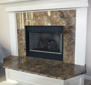 granite fireplace Cleveland
